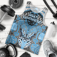 Aotearoa Iwi Ngati Kahungunu Personalised Men Tank Top Maori Kowhaiwhai Pattern
