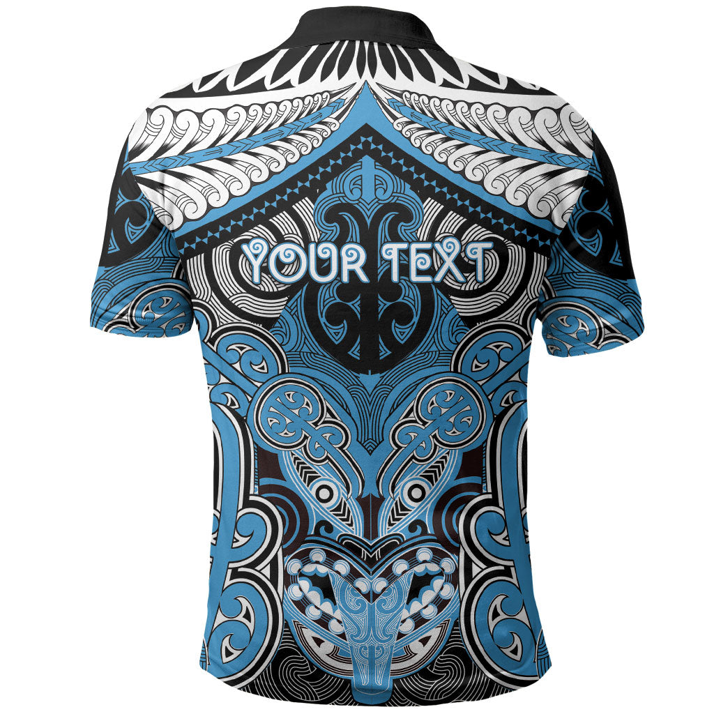 Aotearoa Iwi Ngati Kahungunu Personalised Polo Shirt Maori Kowhaiwhai Pattern