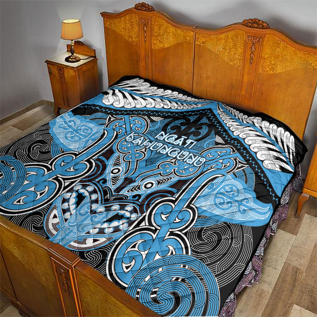 Aotearoa Iwi Ngati Kahungunu Quilt Maori Kowhaiwhai Pattern