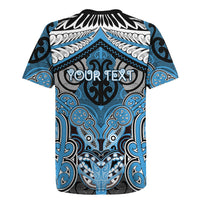 Aotearoa Iwi Ngati Kahungunu Personalised Rugby Jersey Maori Kowhaiwhai Pattern