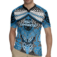 Aotearoa Iwi Ngati Kahungunu Personalised Rugby Jersey Maori Kowhaiwhai Pattern