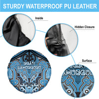 Aotearoa Iwi Ngati Kahungunu Spare Tire Cover Maori Kowhaiwhai Pattern