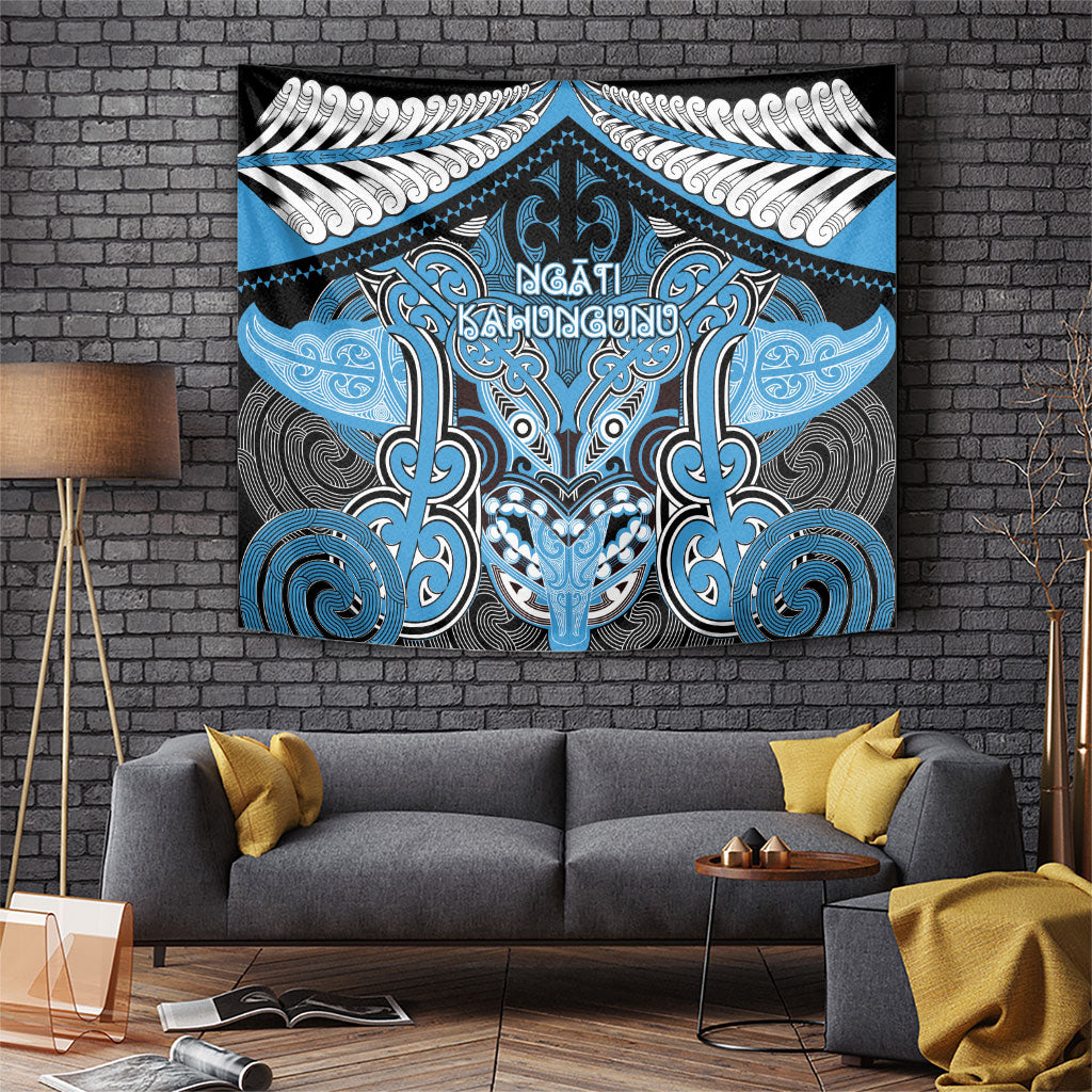 Aotearoa Iwi Ngati Kahungunu Tapestry Maori Kowhaiwhai Pattern