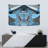 Aotearoa Iwi Ngati Kahungunu Tapestry Maori Kowhaiwhai Pattern