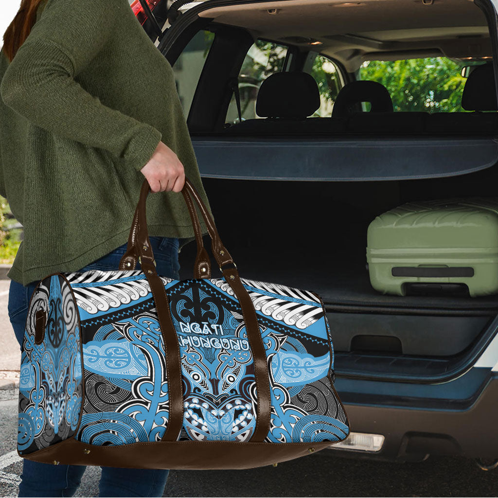 Aotearoa Iwi Ngati Kahungunu Travel Bag Maori Kowhaiwhai Pattern
