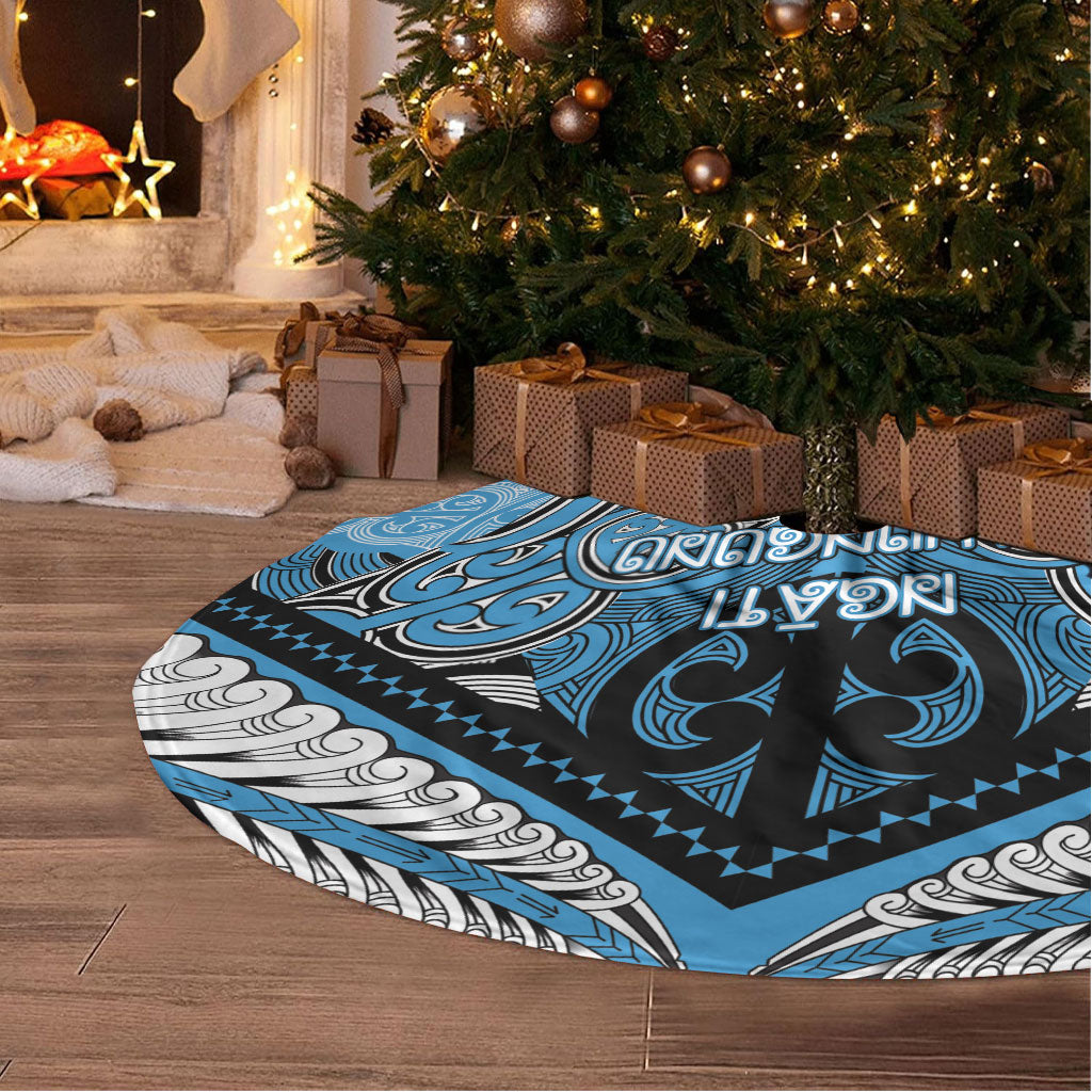 Aotearoa Iwi Ngati Kahungunu Tree Skirt Maori Kowhaiwhai Pattern