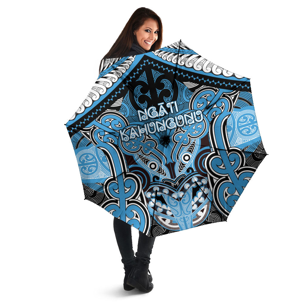 Aotearoa Iwi Ngati Kahungunu Umbrella Maori Kowhaiwhai Pattern