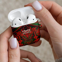 Aotearoa Iwi Tuhoe AirPods Case Maori Kowhaiwhai Pattern