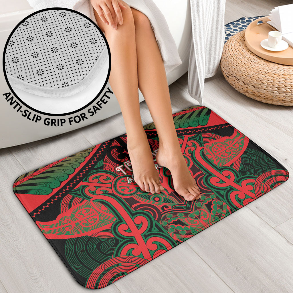Aotearoa Iwi Tuhoe Bathroom Set Maori Kowhaiwhai Pattern