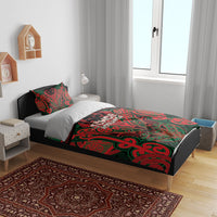 Aotearoa Iwi Tuhoe Bedding Set Maori Kowhaiwhai Pattern