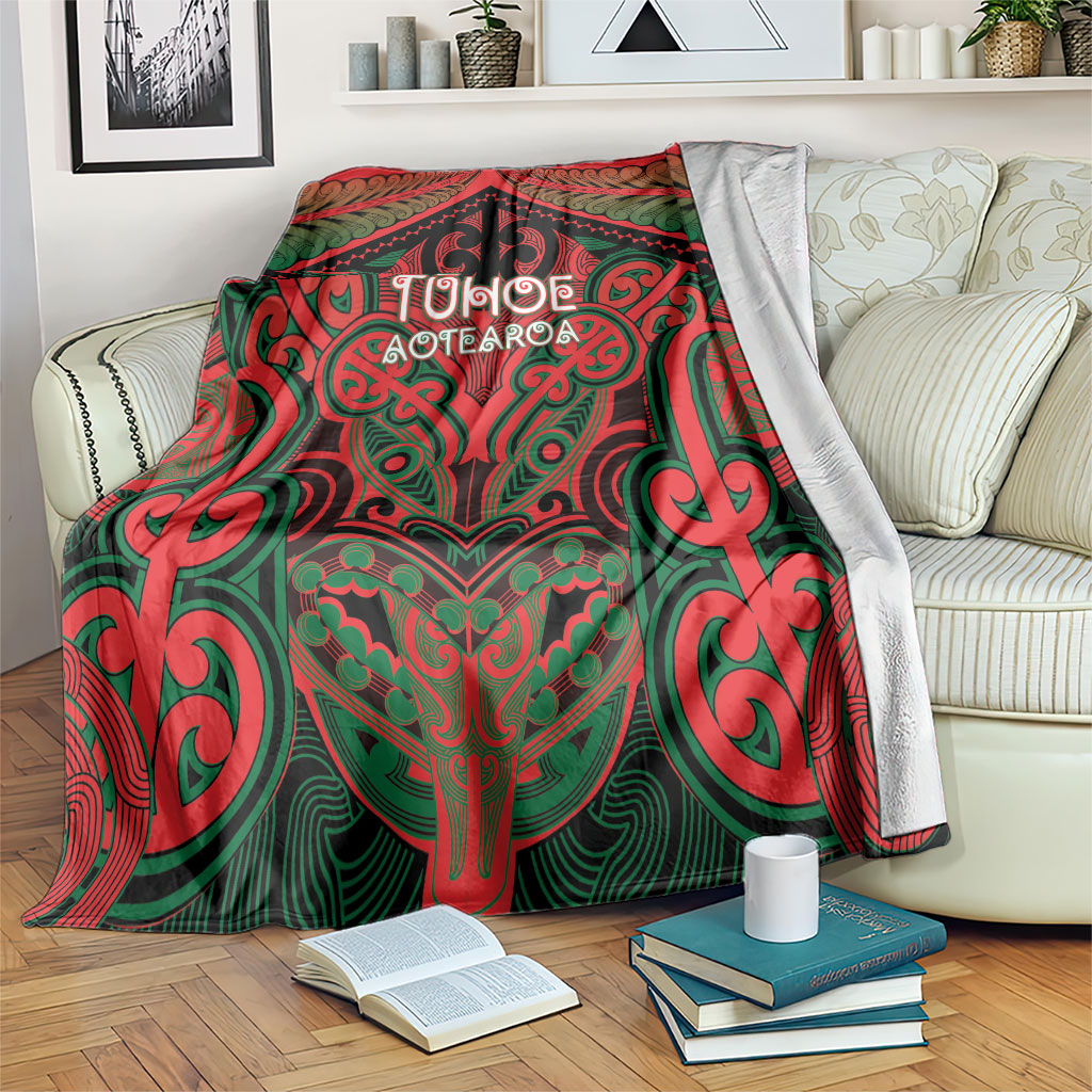 Aotearoa Iwi Tuhoe Blanket Maori Kowhaiwhai Pattern