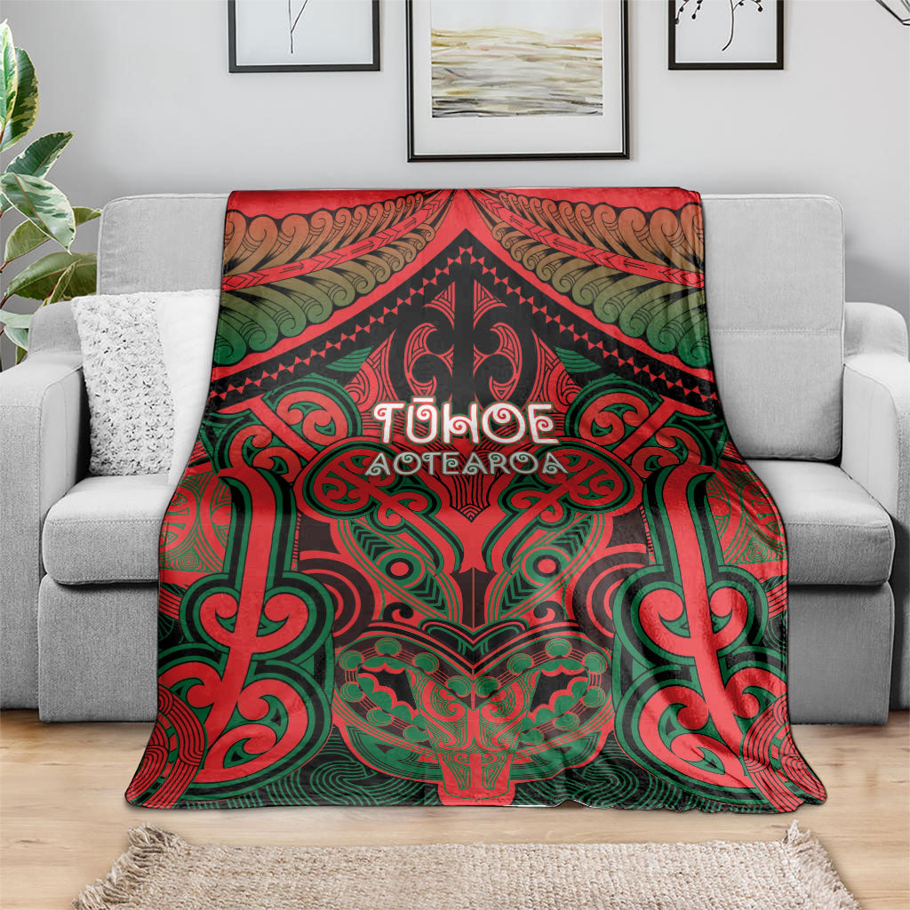 Aotearoa Iwi Tuhoe Blanket Maori Kowhaiwhai Pattern