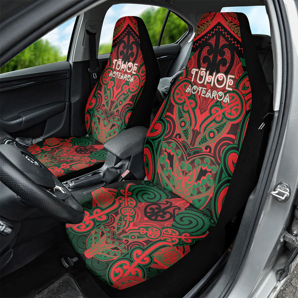 Aotearoa Iwi Tuhoe Car Seat Cover Maori Kowhaiwhai Pattern