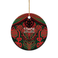 Aotearoa Iwi Tuhoe Personalised Ceramic Ornament Maori Kowhaiwhai Pattern