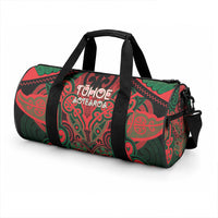 Aotearoa Iwi Tuhoe Duffle Bag Maori Kowhaiwhai Pattern