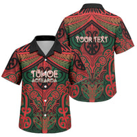 Aotearoa Iwi Tuhoe Personalised Family Matching Mermaid Dress and Hawaiian Shirt Maori Kowhaiwhai Pattern