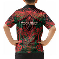 Aotearoa Iwi Tuhoe Personalised Hawaiian Shirt Maori Kowhaiwhai Pattern