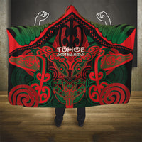Aotearoa Iwi Tuhoe Hooded Blanket Maori Kowhaiwhai Pattern