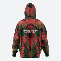 Aotearoa Iwi Tuhoe Personalised Hoodie Maori Kowhaiwhai Pattern