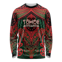 Aotearoa Iwi Tuhoe Personalised Long Sleeve Shirt Maori Kowhaiwhai Pattern