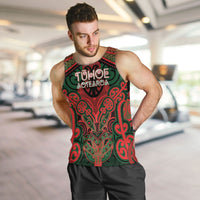 Aotearoa Iwi Tuhoe Personalised Men Tank Top Maori Kowhaiwhai Pattern