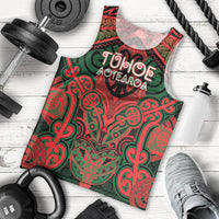 Aotearoa Iwi Tuhoe Personalised Men Tank Top Maori Kowhaiwhai Pattern