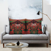 Aotearoa Iwi Tuhoe Pillow Cover Maori Kowhaiwhai Pattern