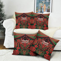 Aotearoa Iwi Tuhoe Pillow Cover Maori Kowhaiwhai Pattern