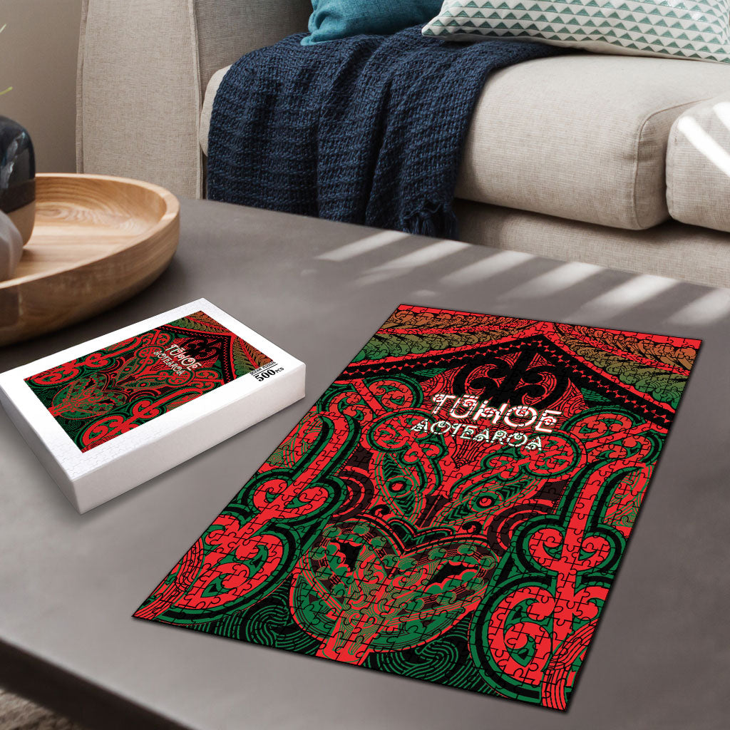 Aotearoa Iwi Tuhoe Puzzle Maori Kowhaiwhai Pattern