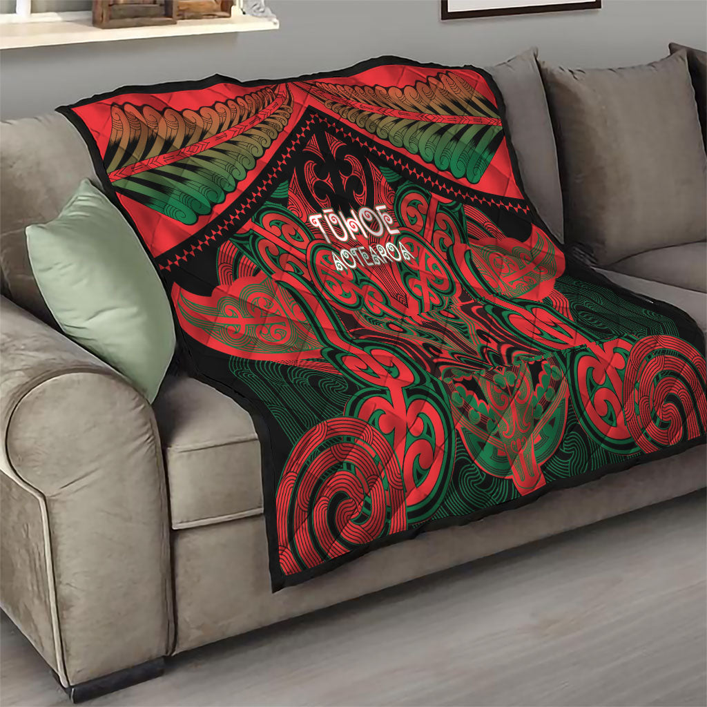 Aotearoa Iwi Tuhoe Quilt Maori Kowhaiwhai Pattern