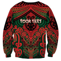 Aotearoa Iwi Tuhoe Personalised Sweatshirt Maori Kowhaiwhai Pattern