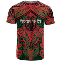 Aotearoa Iwi Tuhoe Personalised T Shirt Maori Kowhaiwhai Pattern