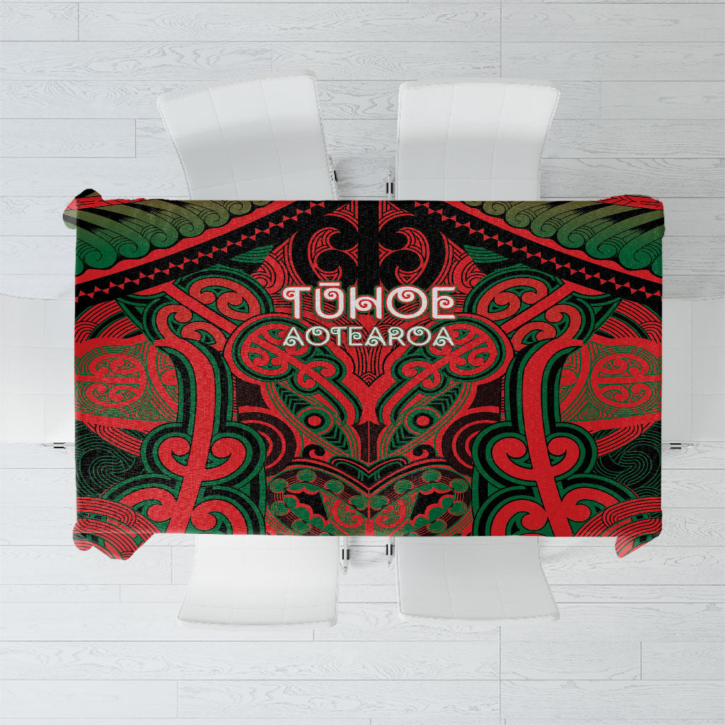 Aotearoa Iwi Tuhoe Tablecloth Maori Kowhaiwhai Pattern