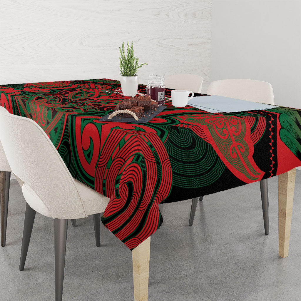 Aotearoa Iwi Tuhoe Tablecloth Maori Kowhaiwhai Pattern