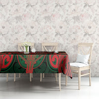 Aotearoa Iwi Tuhoe Tablecloth Maori Kowhaiwhai Pattern