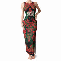 Aotearoa Iwi Tuhoe Personalised Tank Maxi Dress Maori Kowhaiwhai Pattern