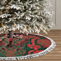 Aotearoa Iwi Tuhoe Tree Skirt Maori Kowhaiwhai Pattern