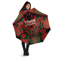 Aotearoa Iwi Tuhoe Umbrella Maori Kowhaiwhai Pattern