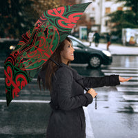 Aotearoa Iwi Tuhoe Umbrella Maori Kowhaiwhai Pattern