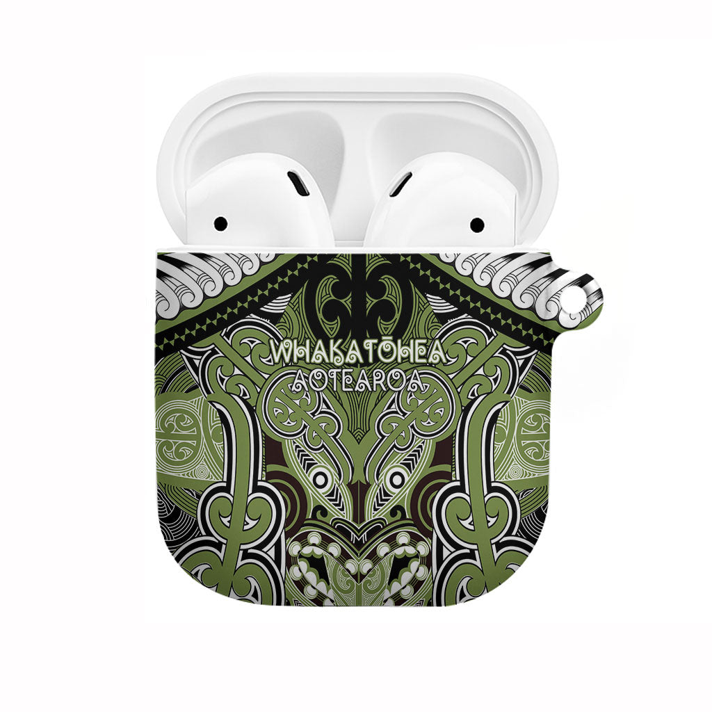 Aotearoa Iwi Whakatohea AirPods Case Maori Kowhaiwhai Pattern