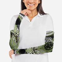 Aotearoa Iwi Whakatohea Personalised Arm Sleeves Maori Kowhaiwhai Pattern