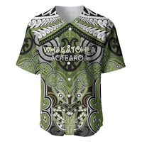 Aotearoa Iwi Whakatohea Personalised Baseball Jersey Maori Kowhaiwhai Pattern