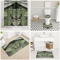 Aotearoa Iwi Whakatohea Bathroom Set Maori Kowhaiwhai Pattern