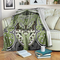 Aotearoa Iwi Whakatohea Blanket Maori Kowhaiwhai Pattern