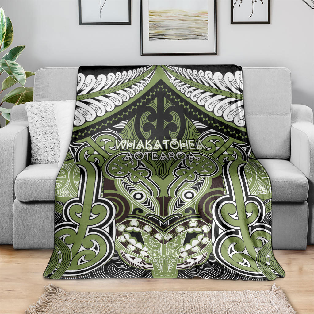 Aotearoa Iwi Whakatohea Blanket Maori Kowhaiwhai Pattern