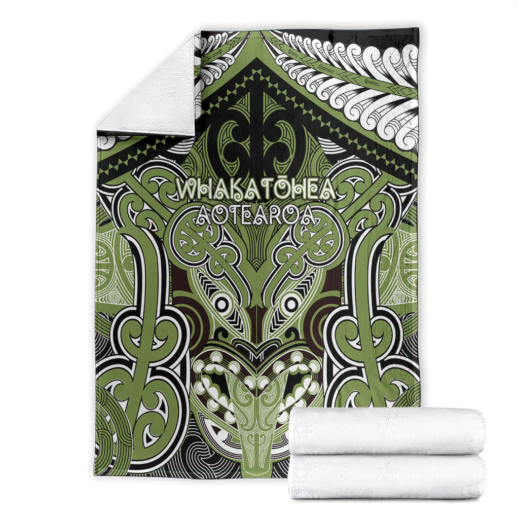 Aotearoa Iwi Whakatohea Blanket Maori Kowhaiwhai Pattern