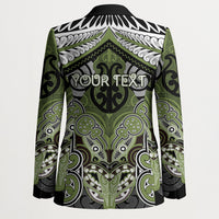 Aotearoa Iwi Whakatohea Personalised Blazer Maori Kowhaiwhai Pattern