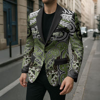 Aotearoa Iwi Whakatohea Personalised Blazer Maori Kowhaiwhai Pattern