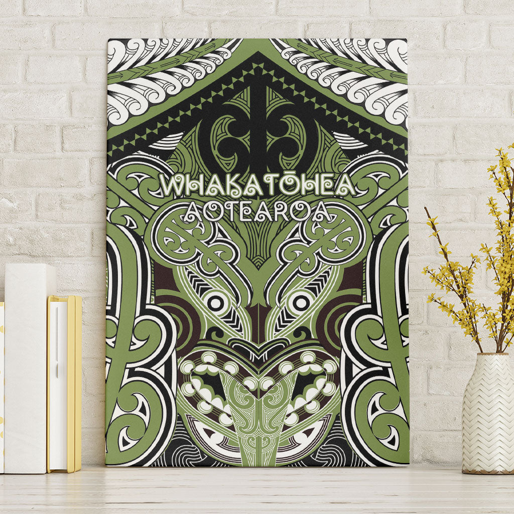 Aotearoa Iwi Whakatohea Canvas Wall Art Maori Kowhaiwhai Pattern