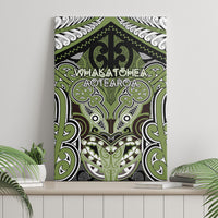 Aotearoa Iwi Whakatohea Canvas Wall Art Maori Kowhaiwhai Pattern